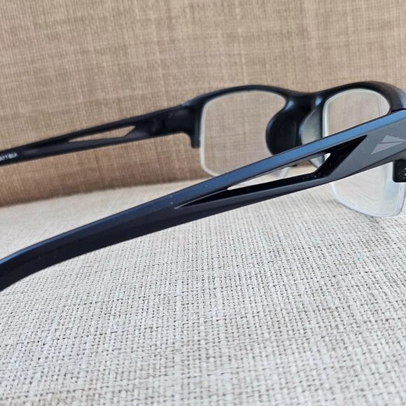 Denali Men Eyeglasses Frame Half Rim NOBO MATT BLACK 55[]19 145 Glasses - Picture 7 of 13